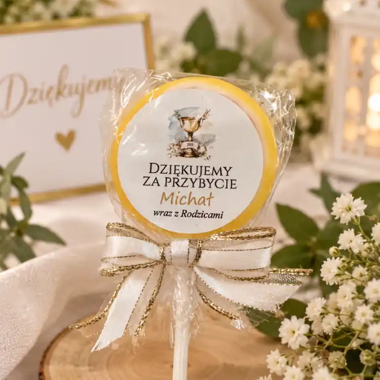 lizaki dla gości na komunię